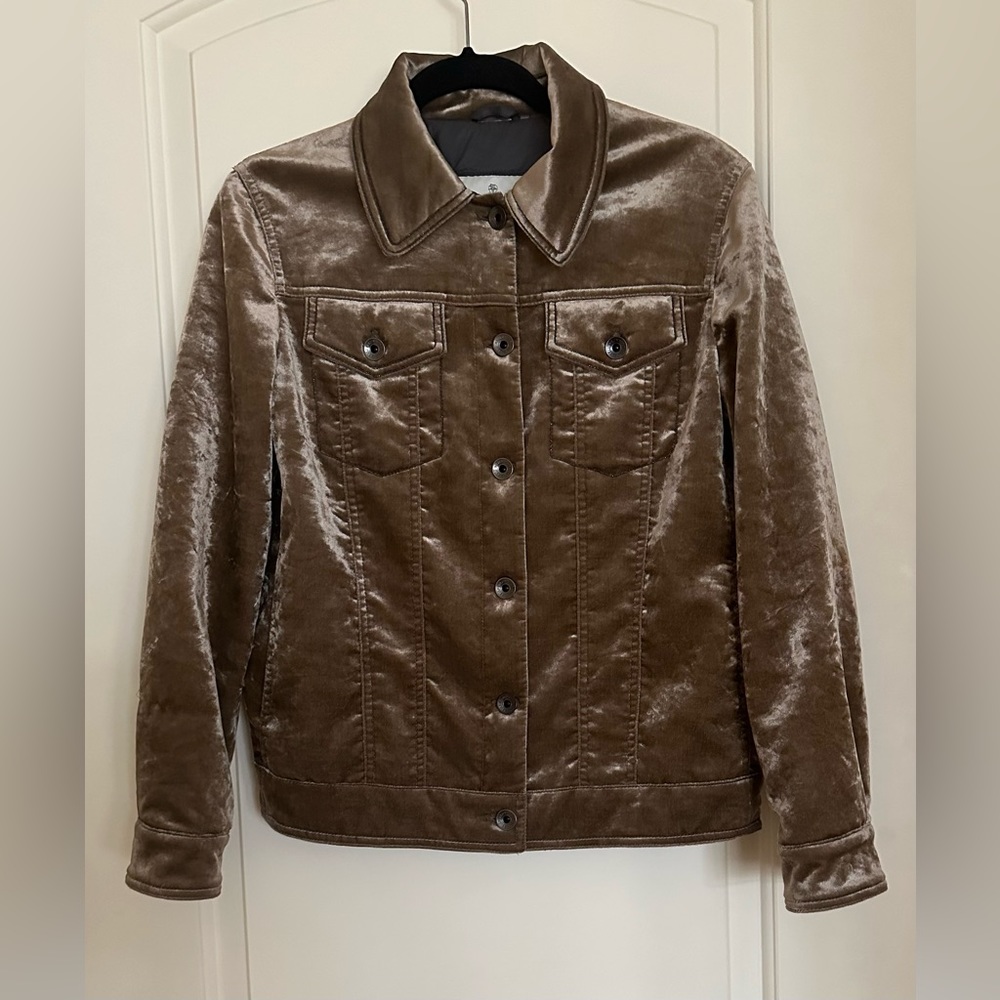 Brunello Cucinelli Womens Velvet Jacket - Picture 2 of 12